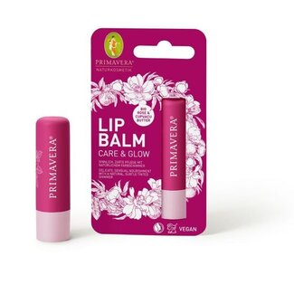 Primavera Primavera Lipbalm care & glow bio 4.7 Gram