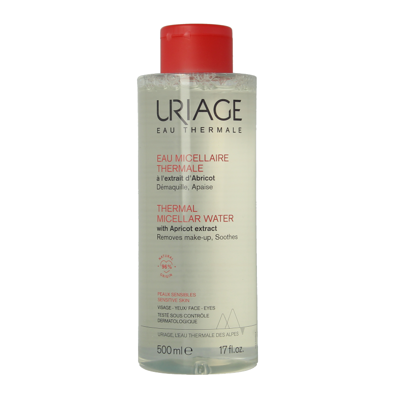 Uriage Acqua Micellare Termale Uriage per Pelli Sensibili 500 Millilitri