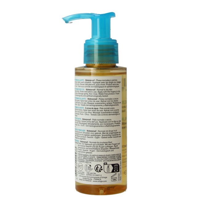 Uriage Thermal Water Make-up Removing Oil 100 Millilitres