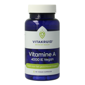Vitakruid Vitamina A Retinol Acetato 4000 UI Vegano 90 cápsulas vegetarianas