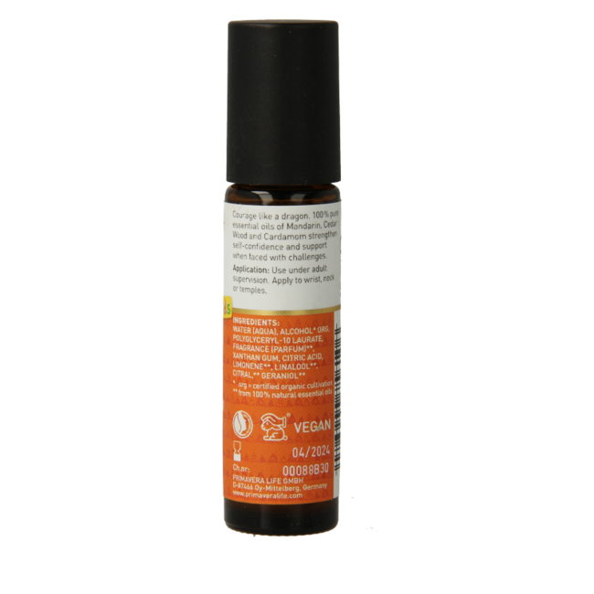 Primavera Roll-on aromático orgánico Dragón Valiente bio 10 ml