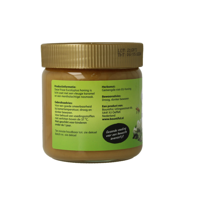 Miel de eucalipto Bountiful 500 gramos