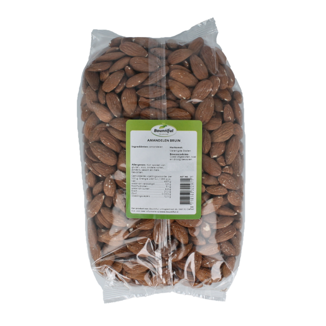 Brown almonds 1000 Gram