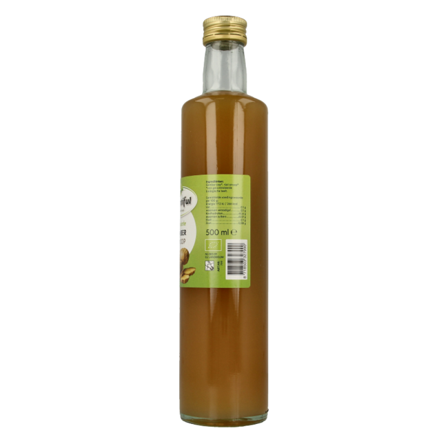 Syrop imbirowy bio 500 mililitrów