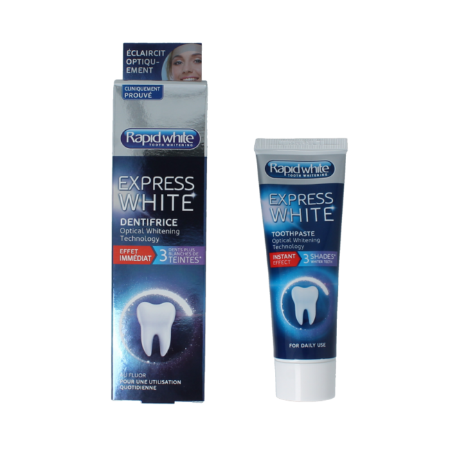 Express white toothpaste 75 Millilitres