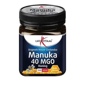 Lucovitaal Lucovitaal Manuka Honey 40 MGO 250 Gram