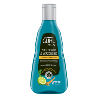 Guhl Guhl Man 3-in-1 freshness & care shampoo 250 Millilitres