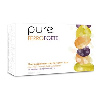 Pure Pure Ferro forte 45 mg 60 comprimés