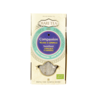Hari Tea Hari Tea Zitronenmelisse & Kamille Sweetheart Bio 10 Stück