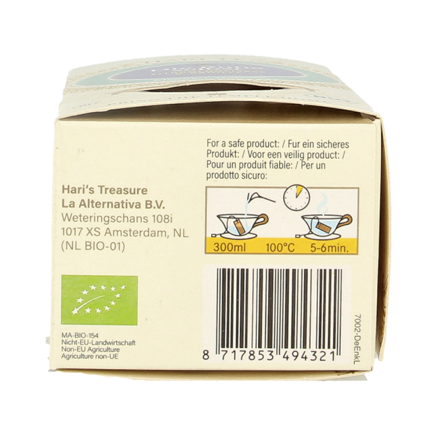 Hari Tea Lemon bal & chamomile sweetheart bio 10 unidades