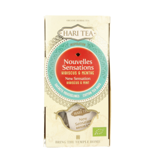 Hari Tea Hari Tea Hibiscus & Mint New Sensation Organic 10 Bags