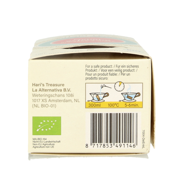 Hari Tea Ibisco e Menta nuova sensazione bio 10 Pezzi