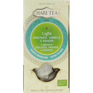 Hari Tea Honeyrush cinnamon rosemary lightness bio 10 Stuks