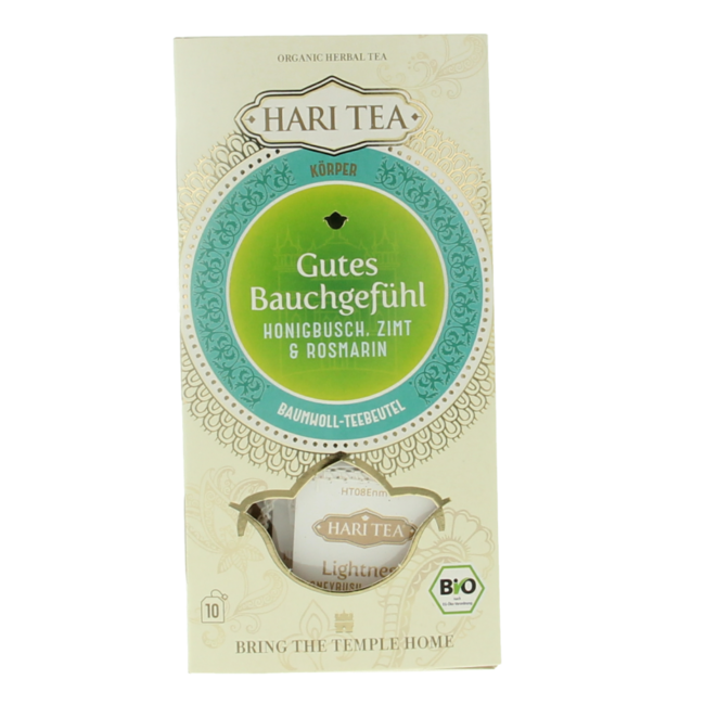 Hari Tea Honeyrush Cinnamon Rosemary Lightness Organic 10 Bags