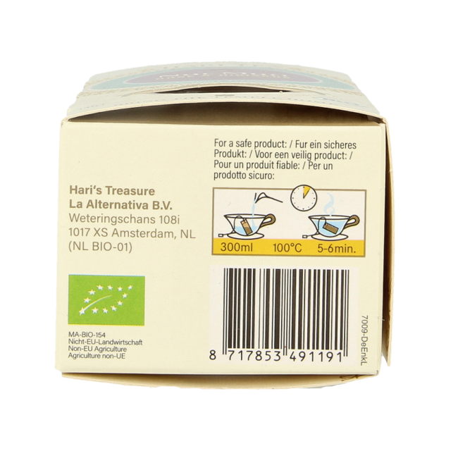 Hari Tea Rosa e Ibisco "Face the Moment" Bio 10 Pezzi