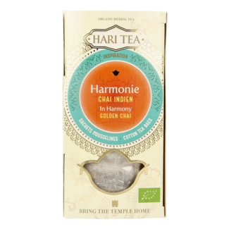 Hari Tea Hari Tea Golden Chai in Harmony Bio, 10 Stück