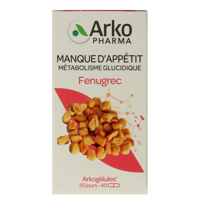 Arkocaps Fenugreek 40 Capsules