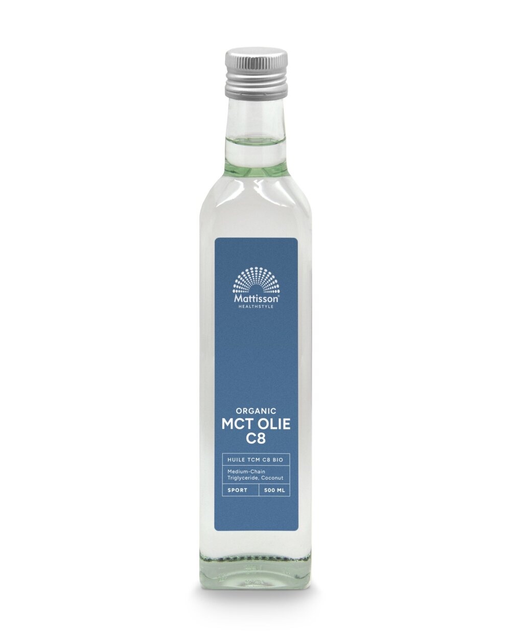 Mattisson Olio MCT C8 Cocco Bio - Energia e Concentrazione
