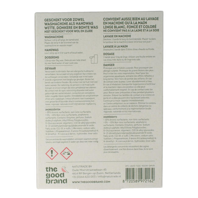 The Good Brand Laundry Strips 32 Pieces