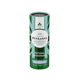 Ben & Anna Desodorante natural Ben & Anna en tubo de papel de menta 40 gramos