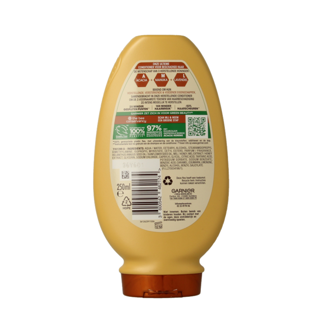 Garnier Ultimate Blends Honey Treasures Conditioner 250ml