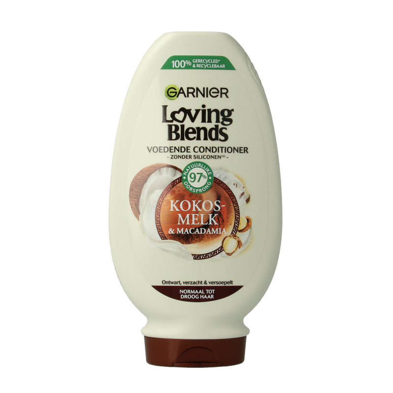 Garnier Loving Blends acondicionador leche de coco 250 mililitros