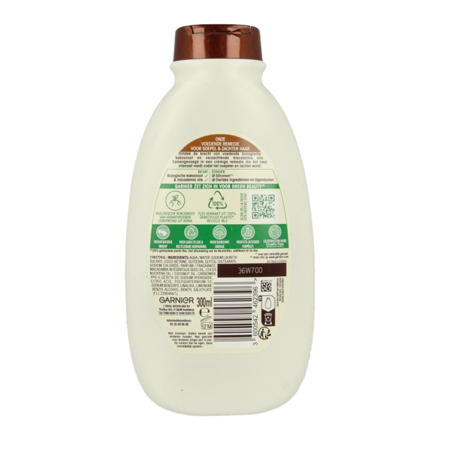 Garnier Ultra Doux Shampooing Lait de Coco et Macadamia 300 ml