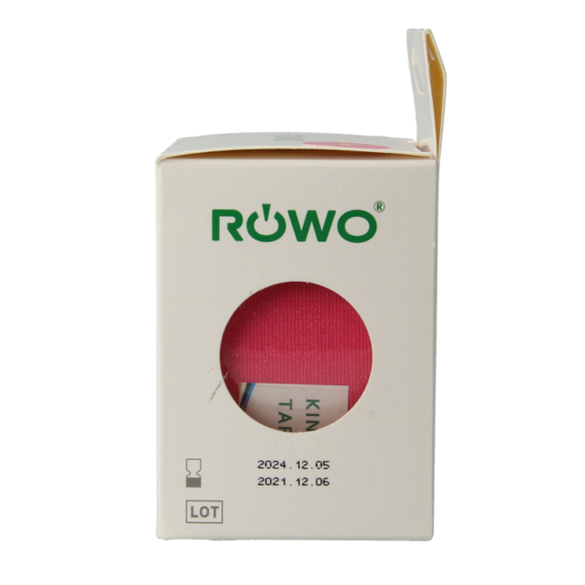 Rowo Kinesiotape różowa 5cm x 5m 1 sztuka