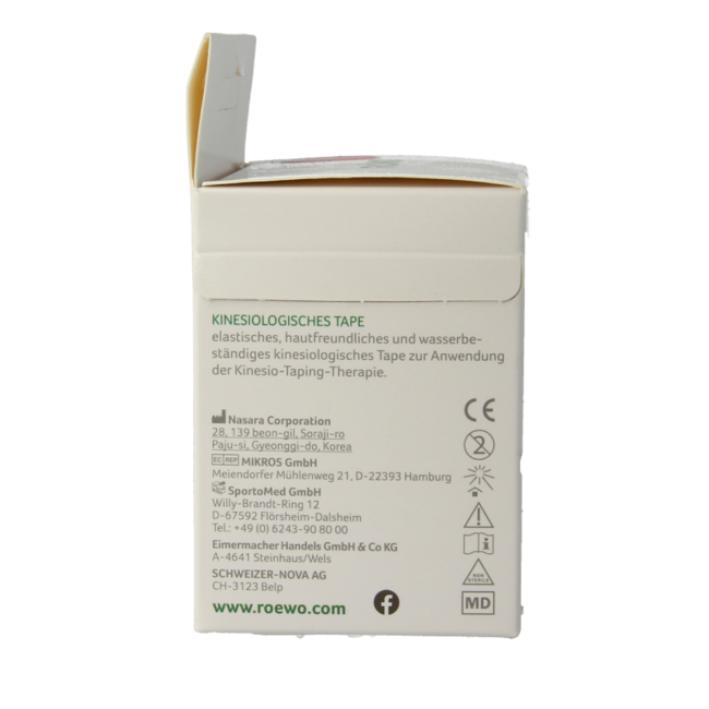 Rowo Kinesiotape roze 5cm x 5m 1 Stuks