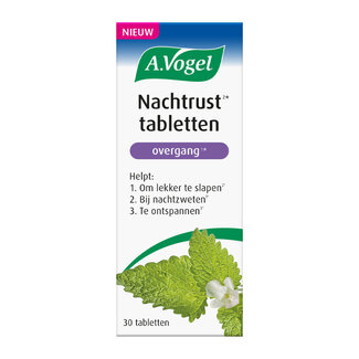 A Vogel Comprimidos para el descanso nocturno durante la menopausia 30 unidades