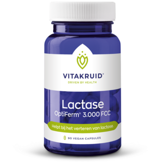 Vitakruid Vitakruid Lactase Enzyme OptiFerm 3,000 FCC 90 Vegetarian Capsules