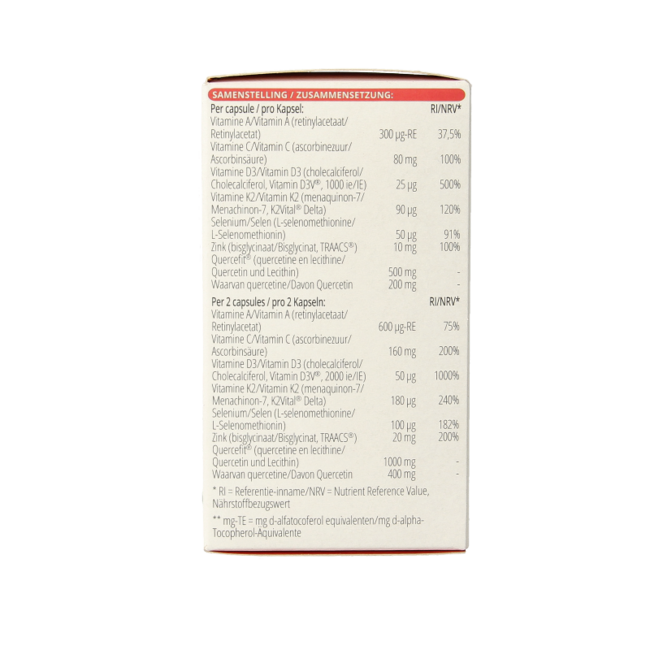 Immuunformule pro 60 Capsules