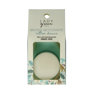 Lady Green Lady Green Ultra soft cleansing brush for face 1 Stuks