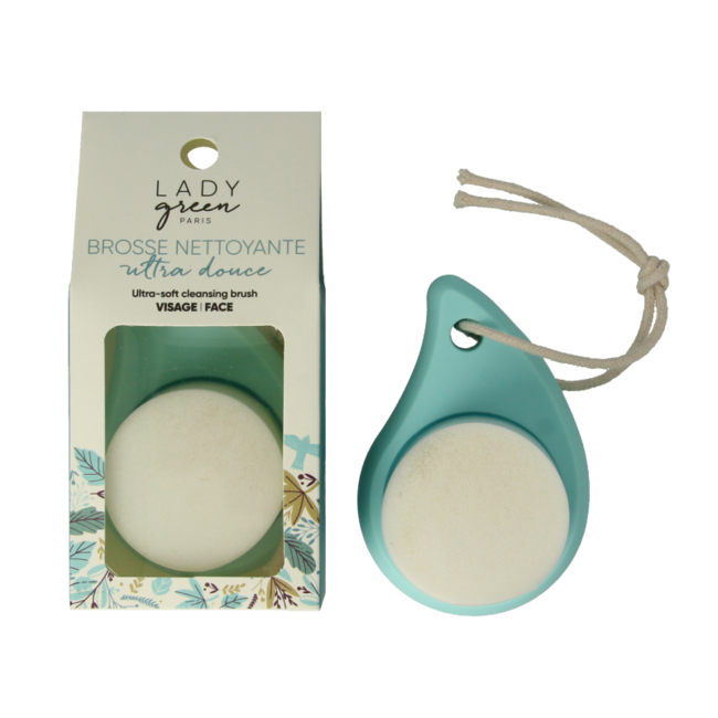 Cepillo de limpieza facial ultra suave Lady Green, 1 unidad