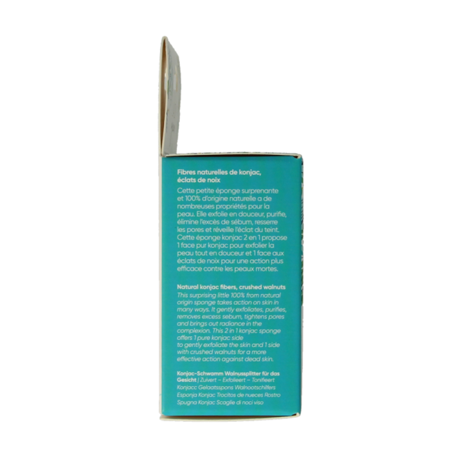 Lady Green Spugna Viso Konjac Noce Tritata 1 Pezzo