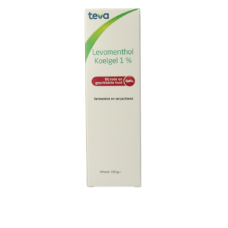 Teva Teva Levomenthol cooling gel 1% 100 Gram