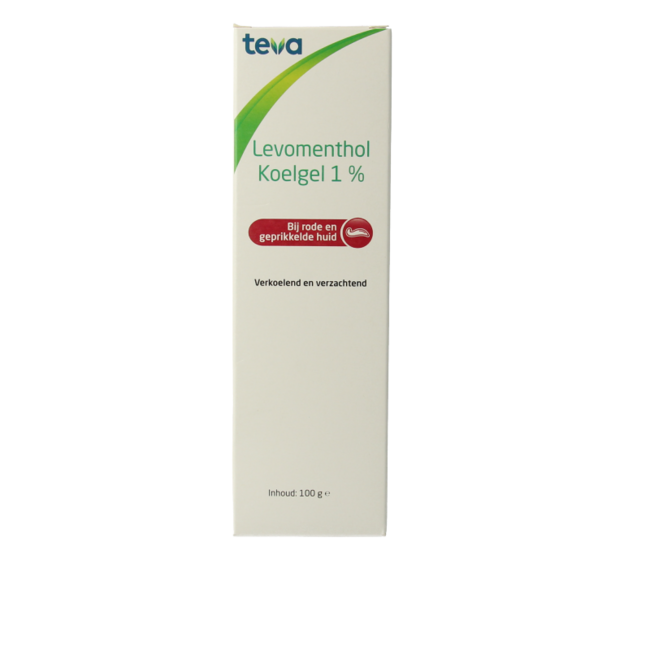 Teva Levomenthol cooling gel 1% 100 Gram