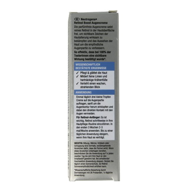 Neutrogena Retinol boost eye cream 15 Millilitres