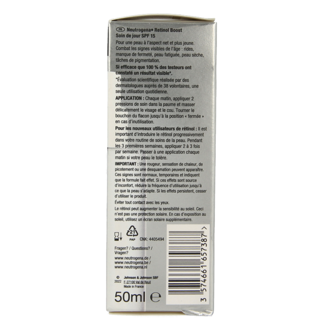 Neutrogena Retinol Boost Tagescreme LSF 15, 50 Milliliter