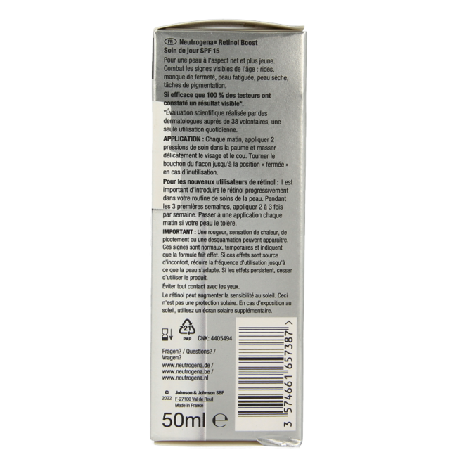 Neutrogena Retinol Boost Tagescreme SPF15 50 Milliliter