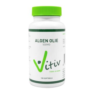 Vitiv Vitiv Aceite de Algas 500mg 100 Cápsulas