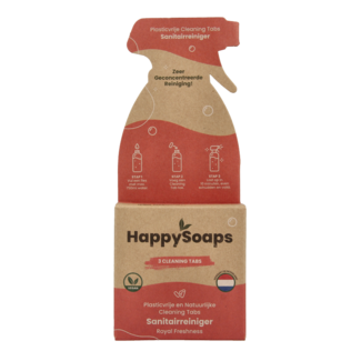 Happysoaps Happysoaps Pastillas de limpieza para sanitarios Royal Freshness 3 unidades