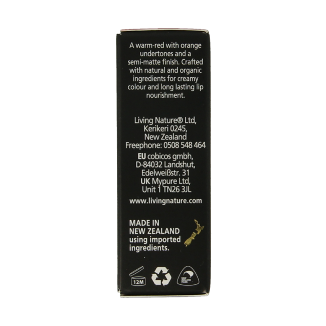 Living Nature Pintalabios wild fire 3,9 gramos