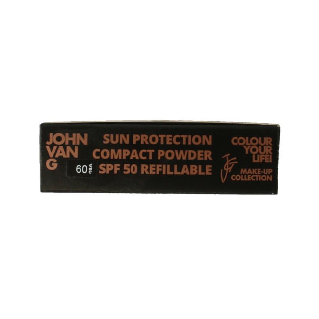 John van G Sun Protection Compact Powder Refillable 60 SPF50 1 Piece