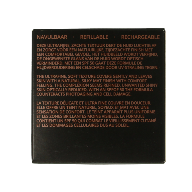 John van G Polvos compactos de protección solar recargables 60 SPF50 1 unidad