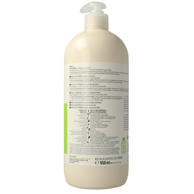 Family Duschgel Ananas & Limette 950 Milliliter