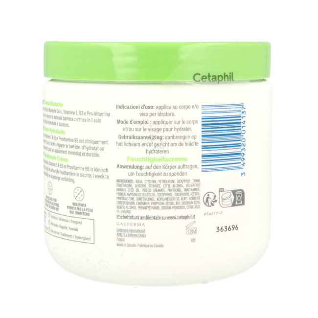 Cetaphil Hydraterende creme 450 Gram