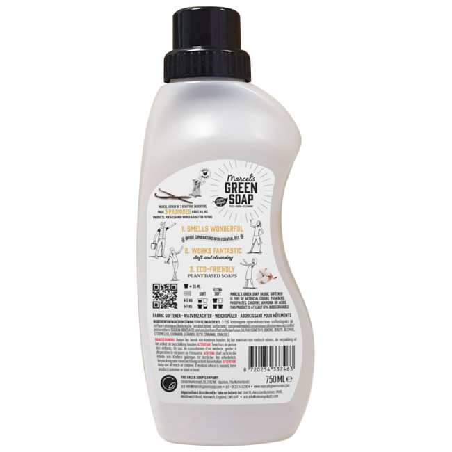 Ammorbidente Vaniglia e Cotone 750 Millilitri