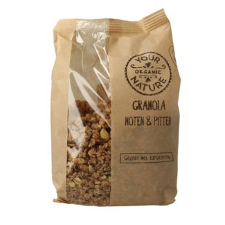 Your Organic Nature Your Organic Nature Organic Nut and Seed Granola 375g