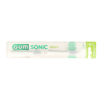 GUM Cabezal de cepillo GUM Sonic blanco 2 unidades